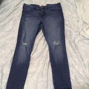 Hollister super skinny high rise jeans